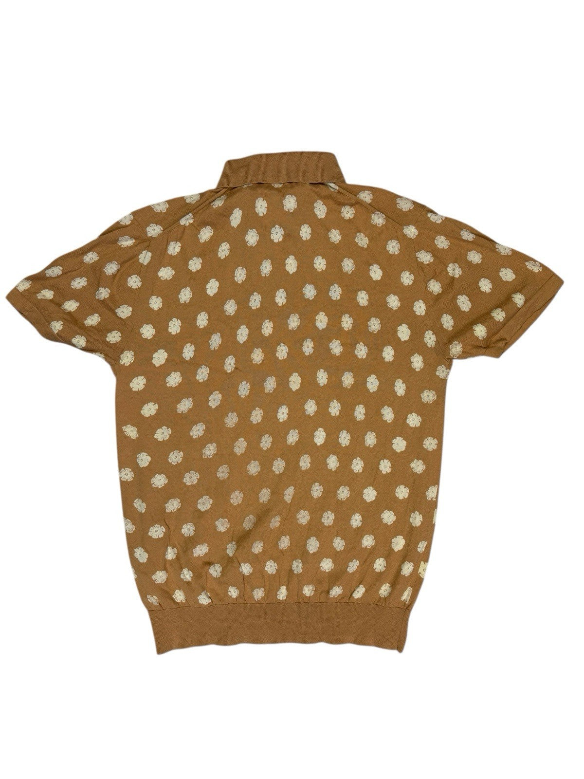 French Connection Brown Polo Top Medium