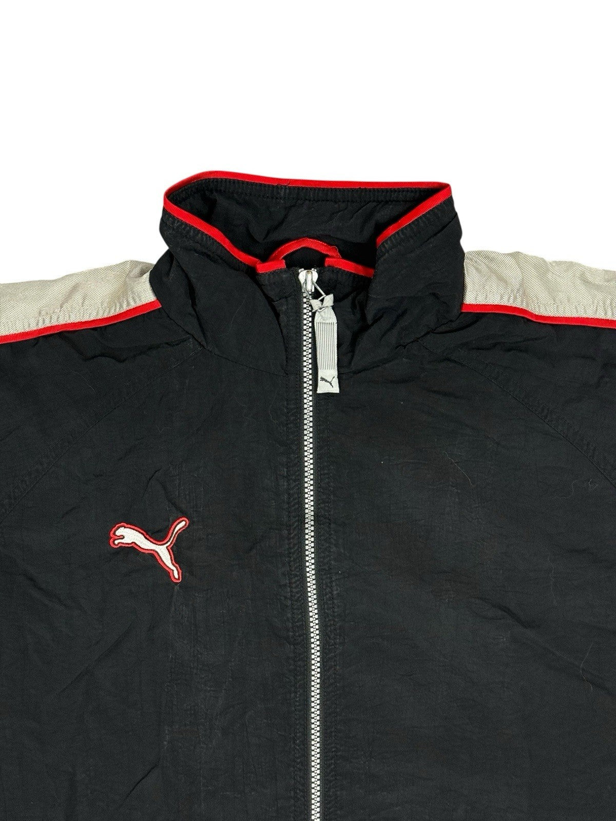 Puma Vintage Black Zip Track Jacket Medium