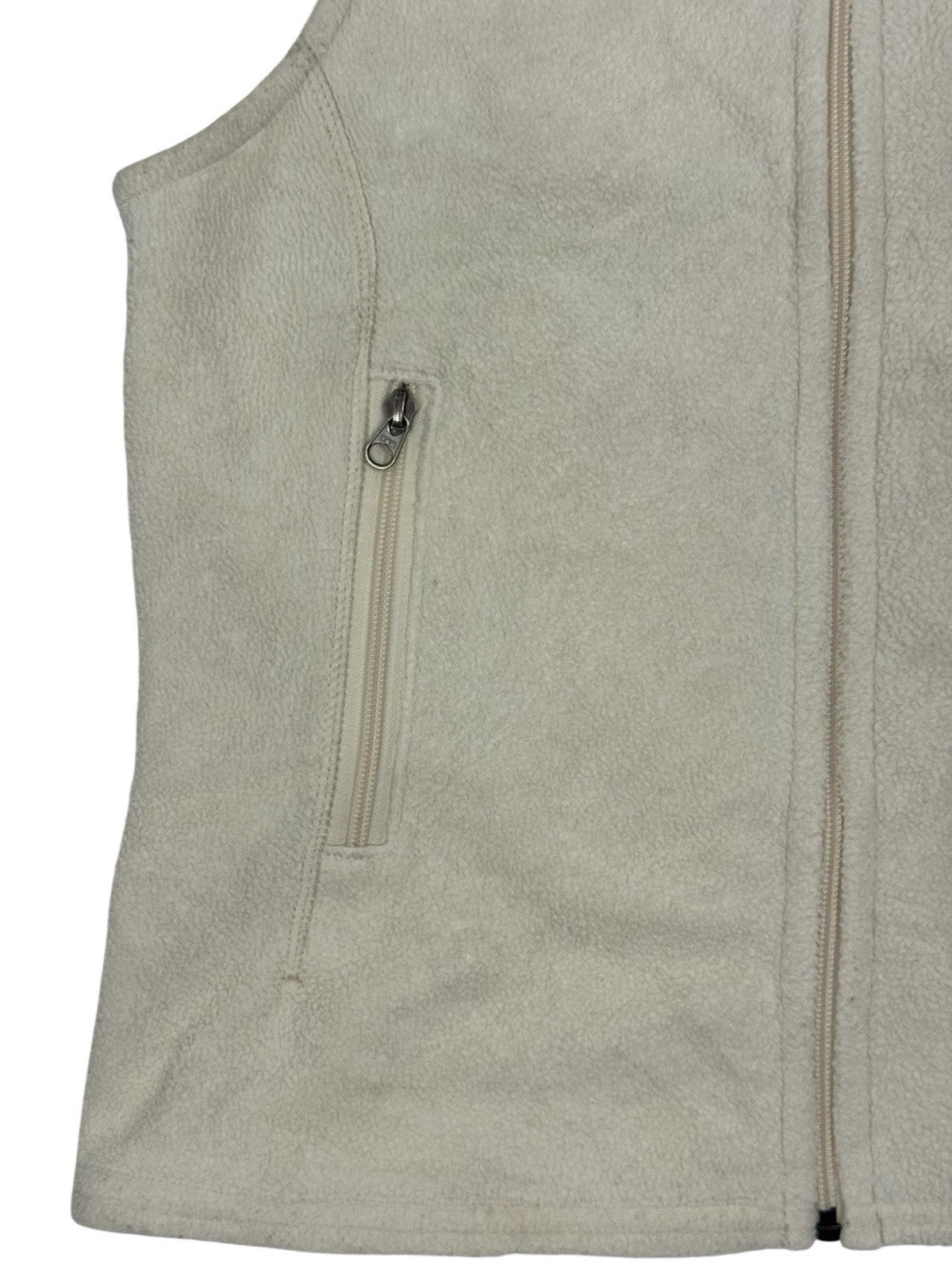 Patagonia Cream White Synchilla Gillet Bodywarmer Medium