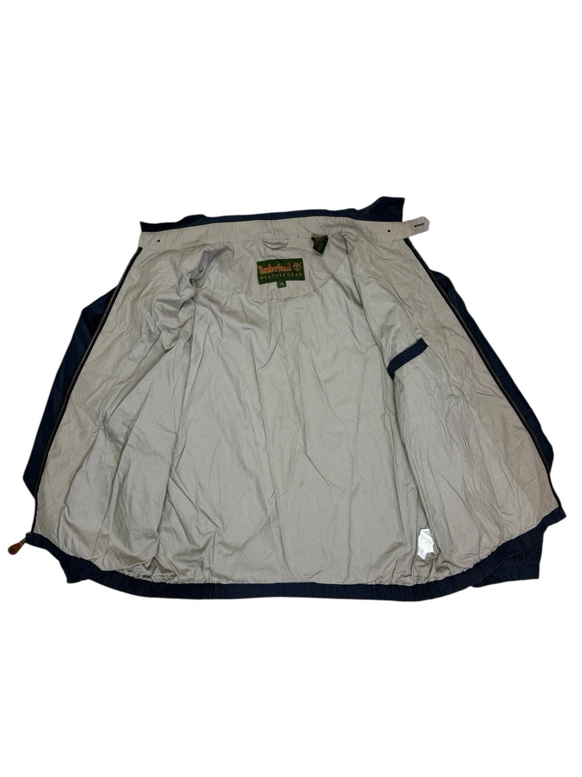 Timberland Blue Weathergear Zipped Collared Jacket Medium