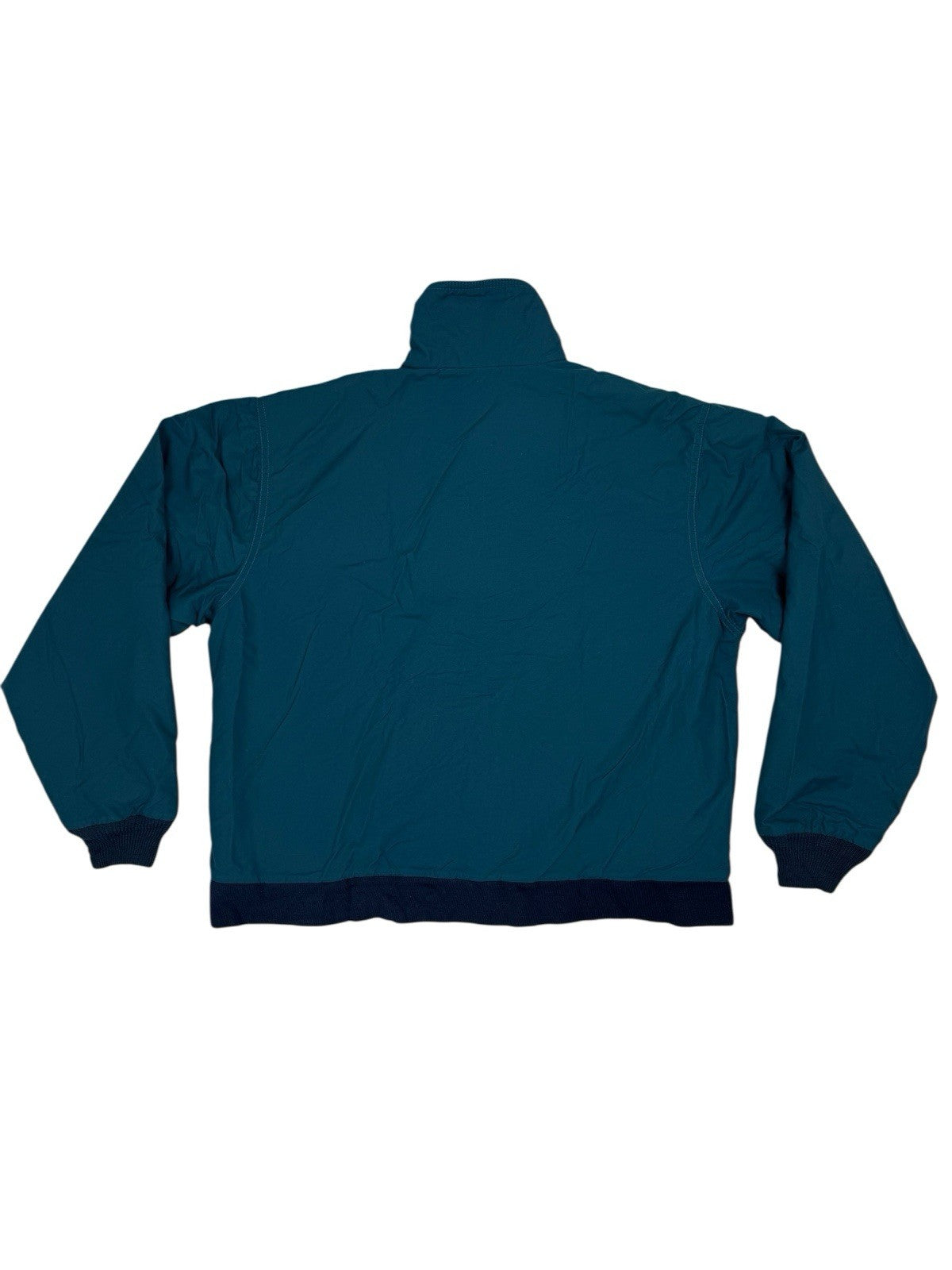 LL Bean Green Vintage Warm Up Zip Jacket Small