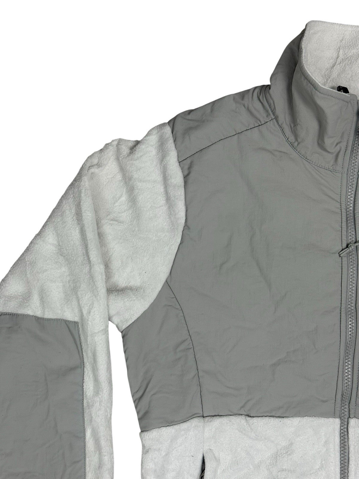 The North Face White Denali Fleece Zip Jacket Women's Small