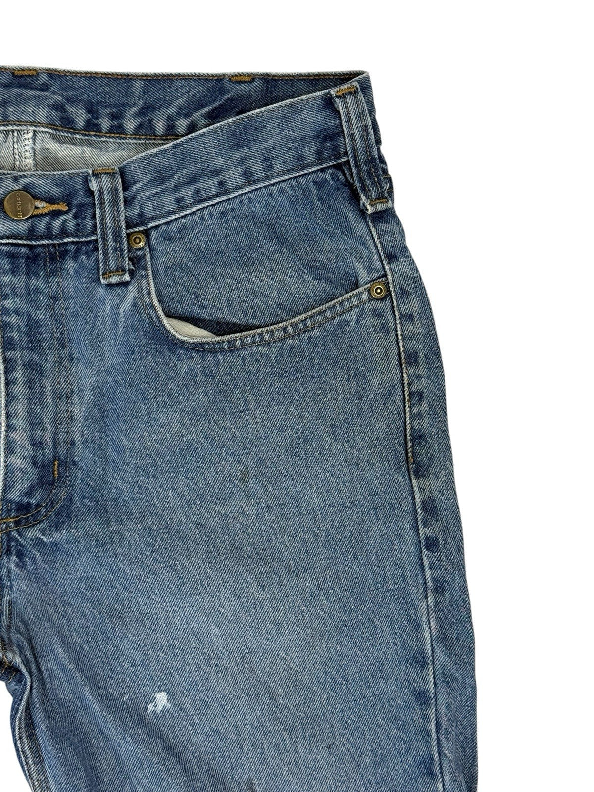 Carhartt Blue Denim Jeans 34W 30L