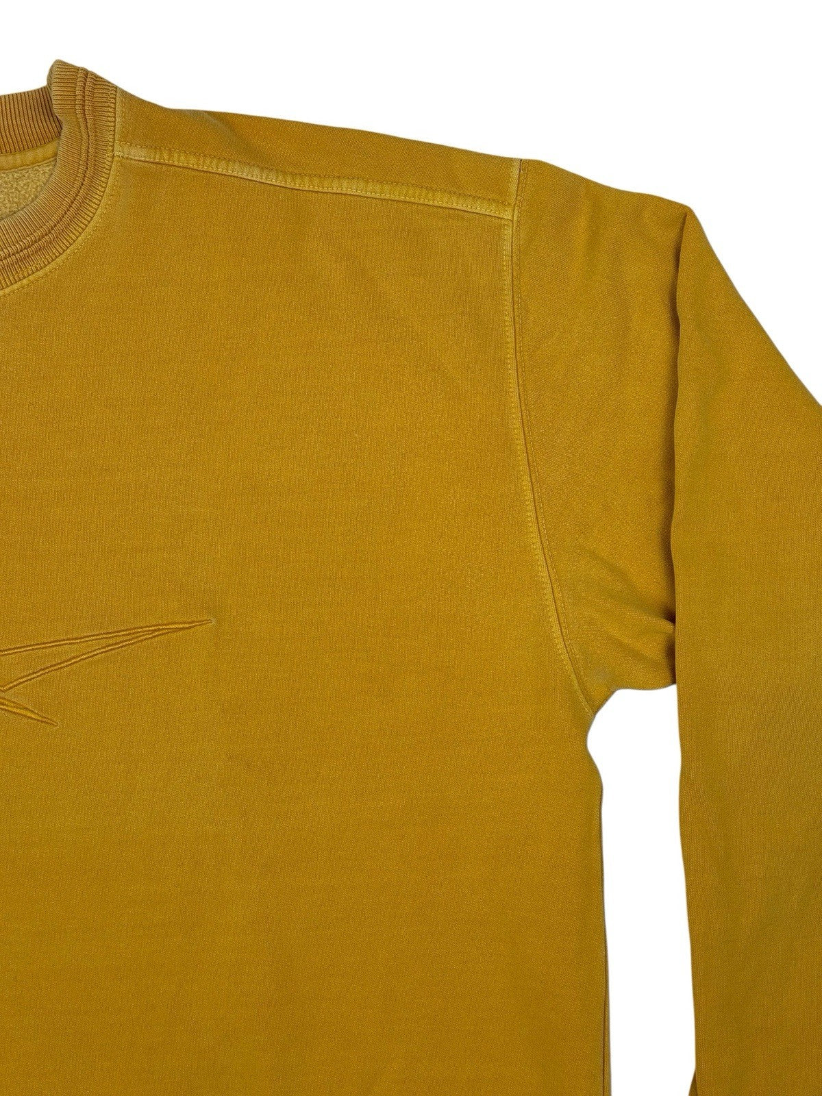 Reebok Vintage Yellow Embroidered Jumper XL