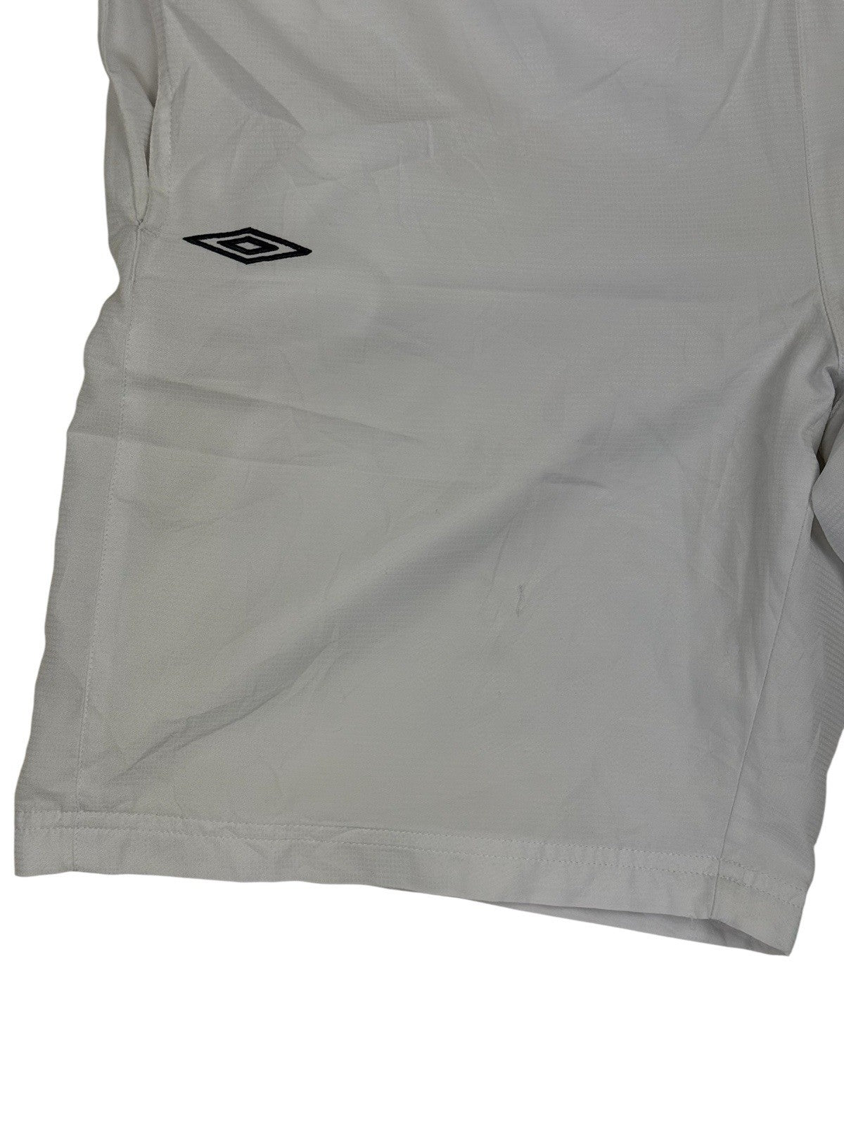 Umbro Retro White Swim Shorts Large