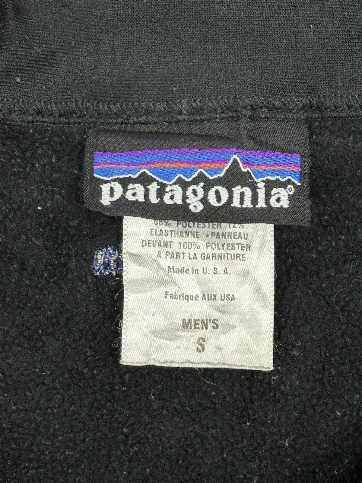 Patagonia Blue Stretch Wind Shield Zip Jacket Small
