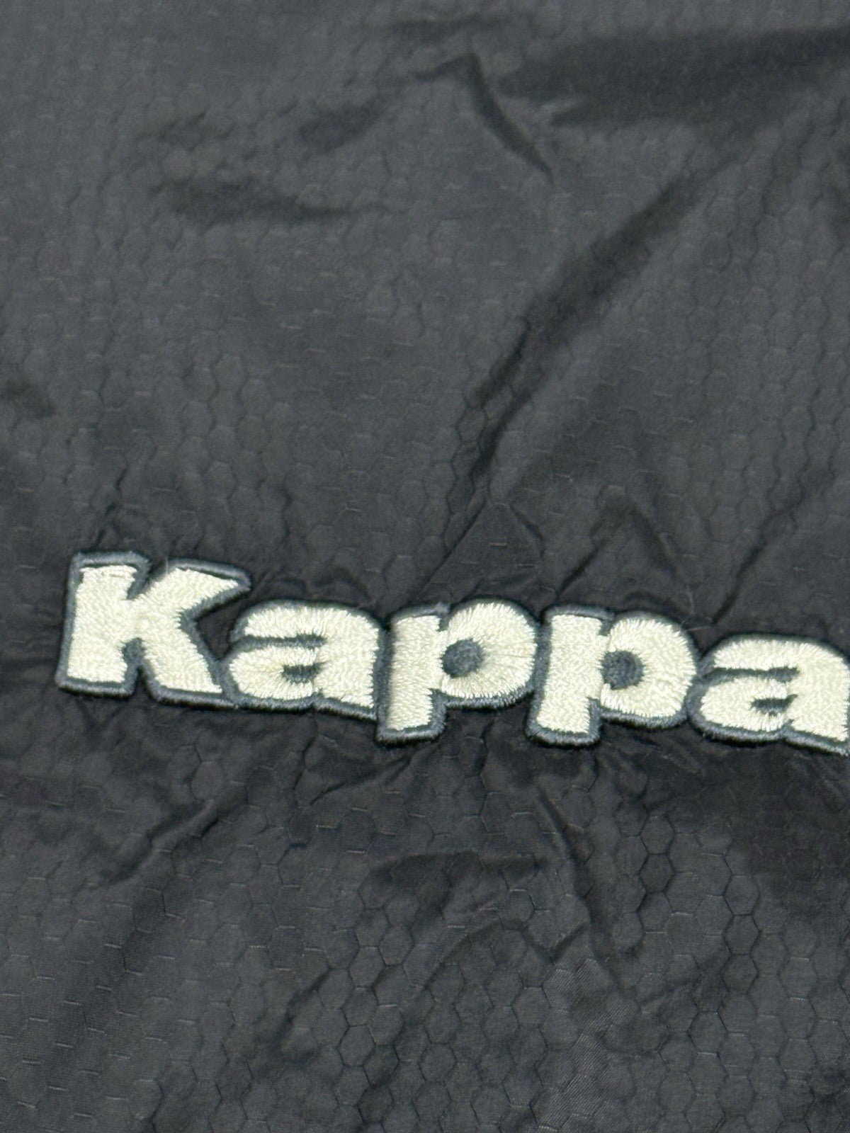 Kappa Black Retro Zip Jacket XXL