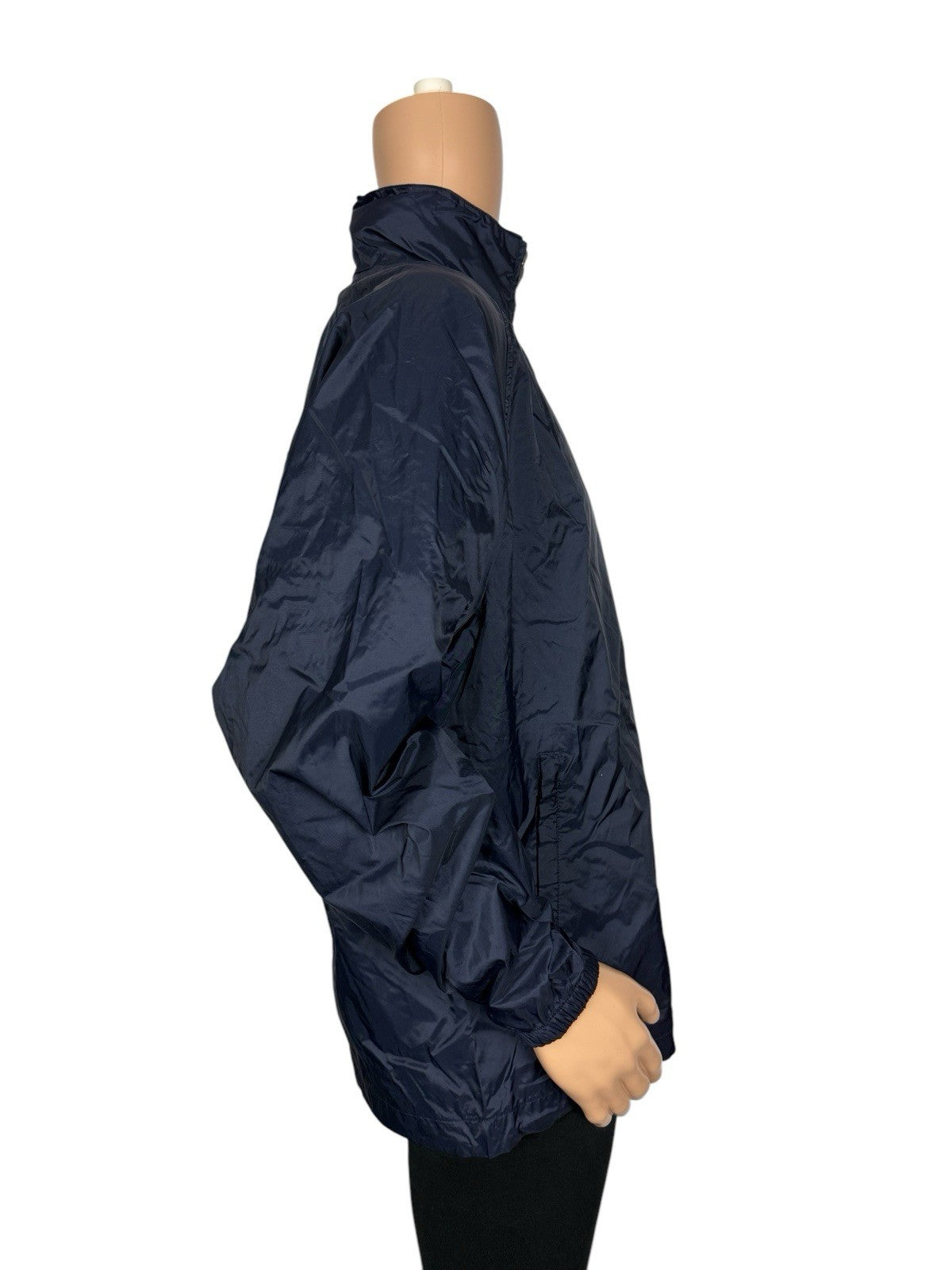 Champion Blue Zip Lined Jacket Large