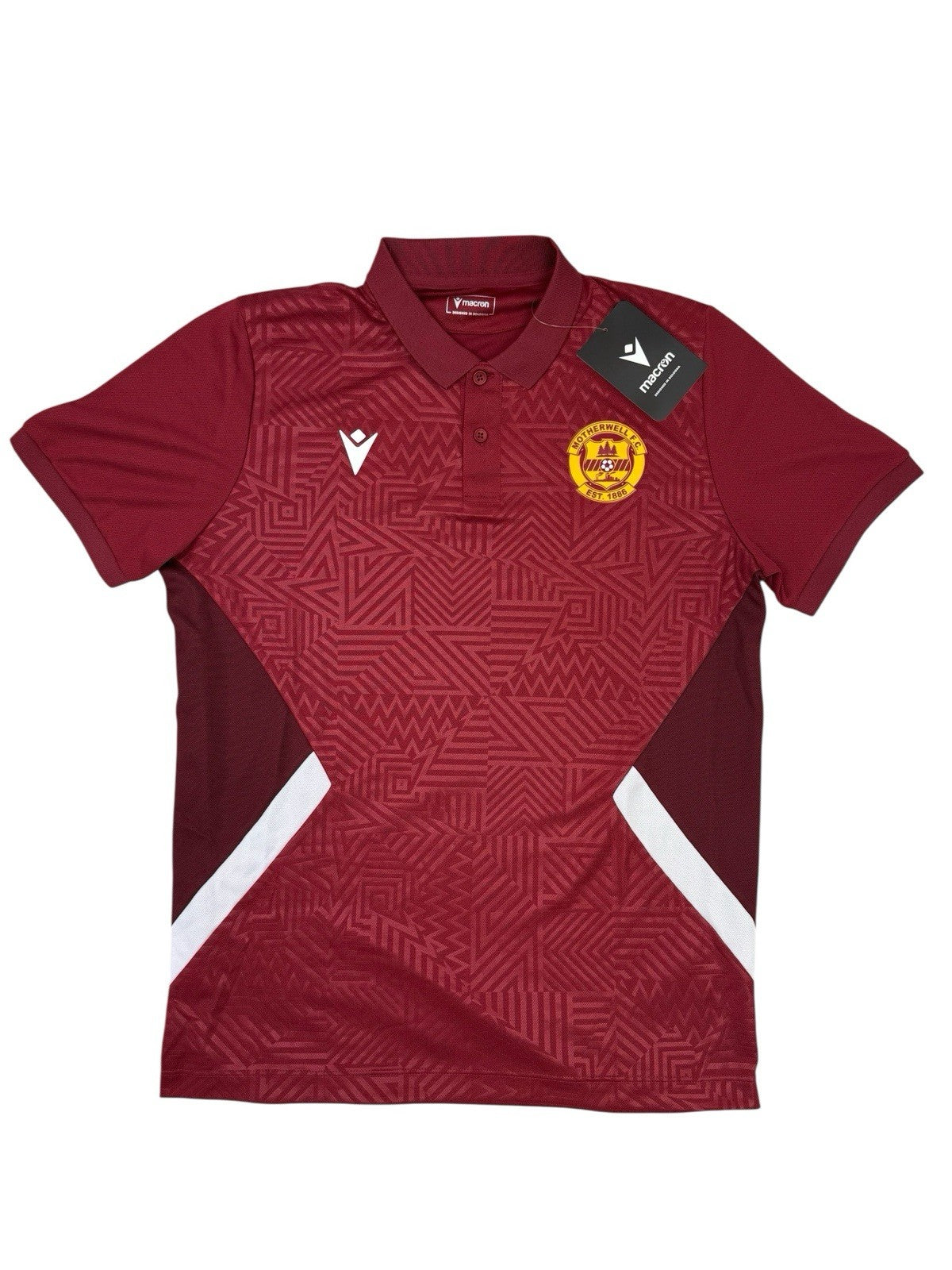 Motherwell FC Burgundy Polo Top Small