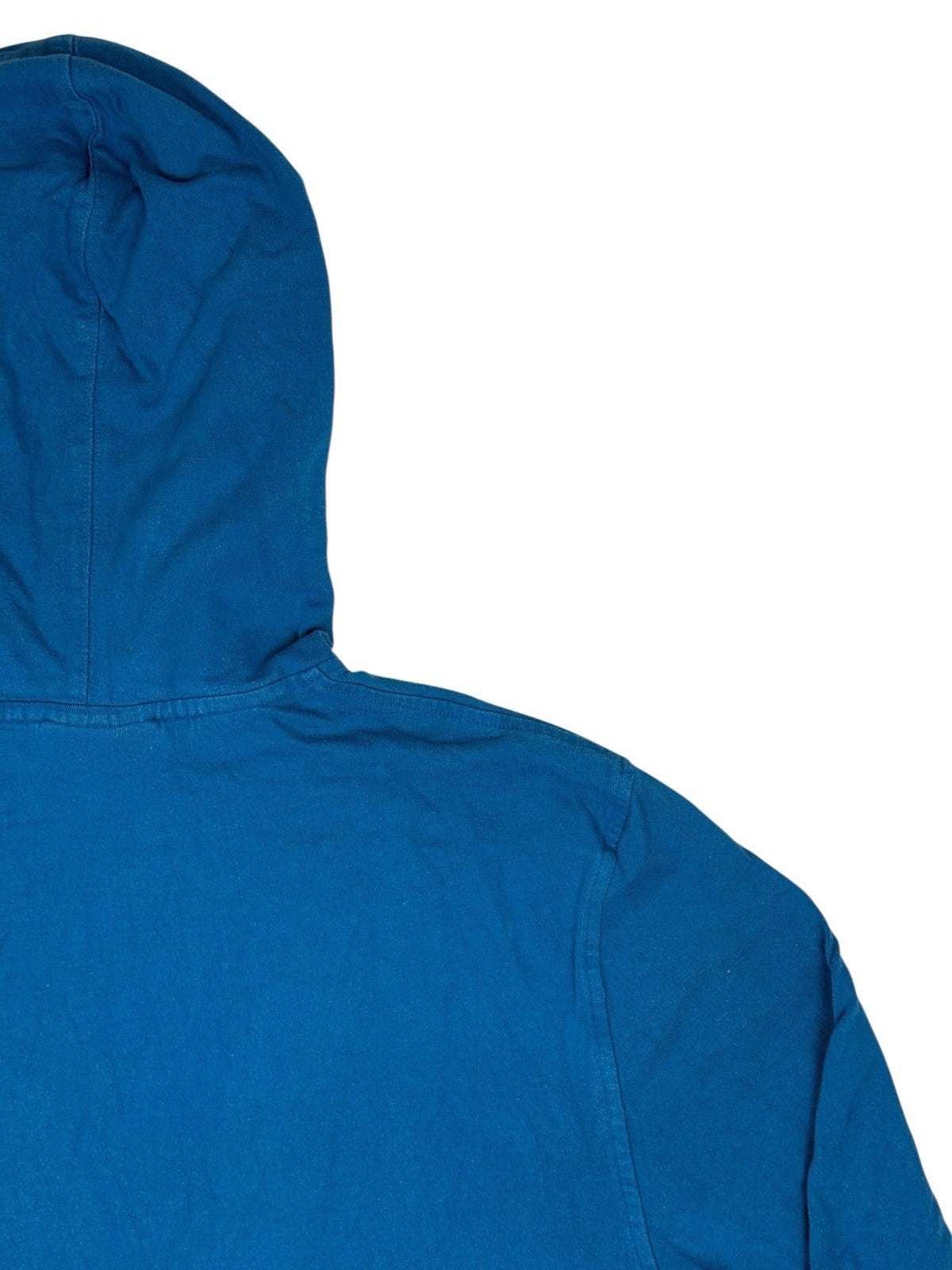 Champion Blue Printed Hoodie Large