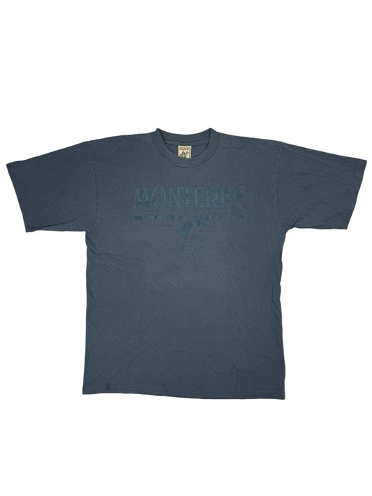 Retro Alore Blue Monterey California Cotton Top XL