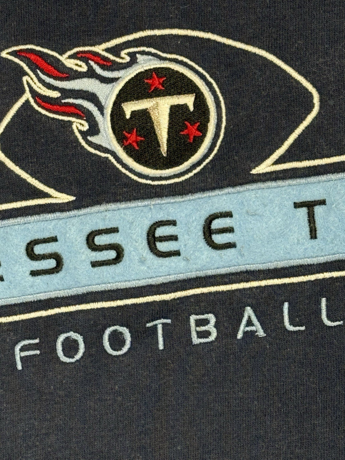 Champion Blue Tennessee Titans NFL Jumper Large