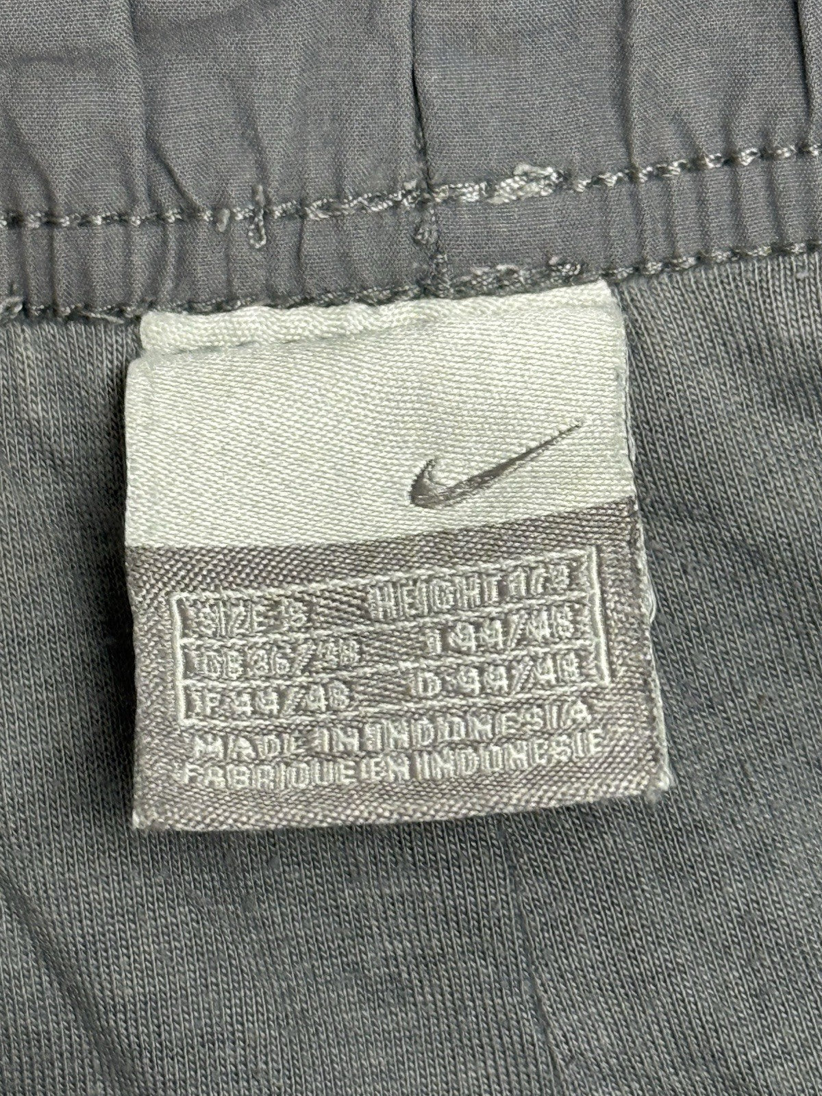 Nike Grey Vintage Tracksuit Bottoms Small