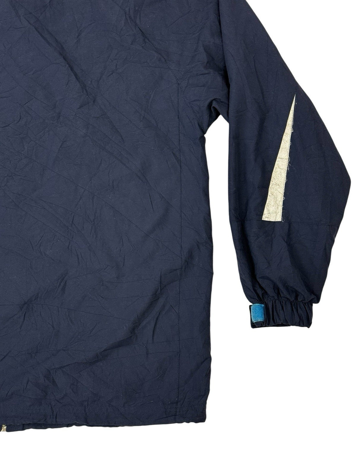 Champion Blue Vintage Zip Track Jacket Medium