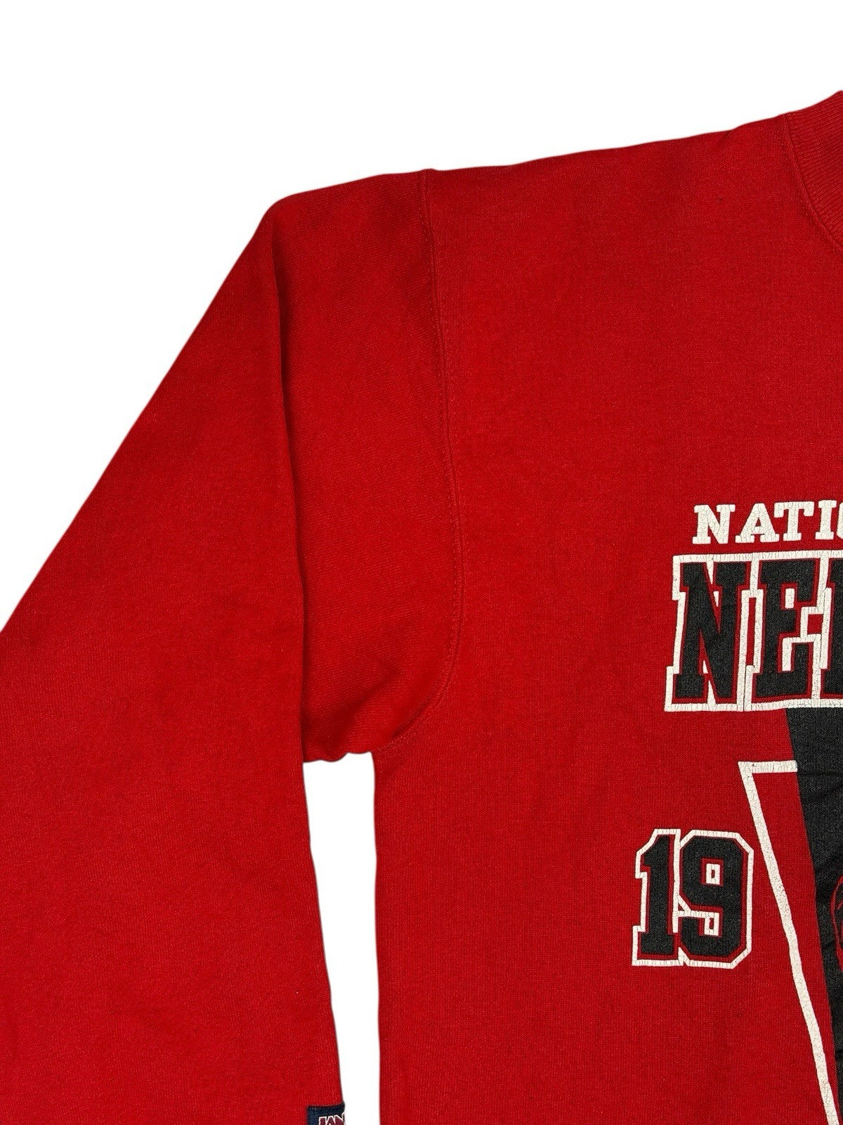 University of Nebraska Huskers Red 94' Champs Printed Jumper Medium