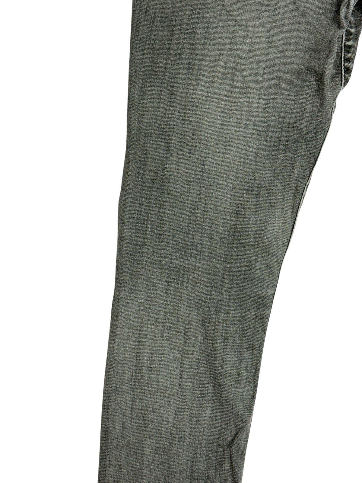 Levi's Grey 721 High Rise Skinny Denim Jeans 30W 35L