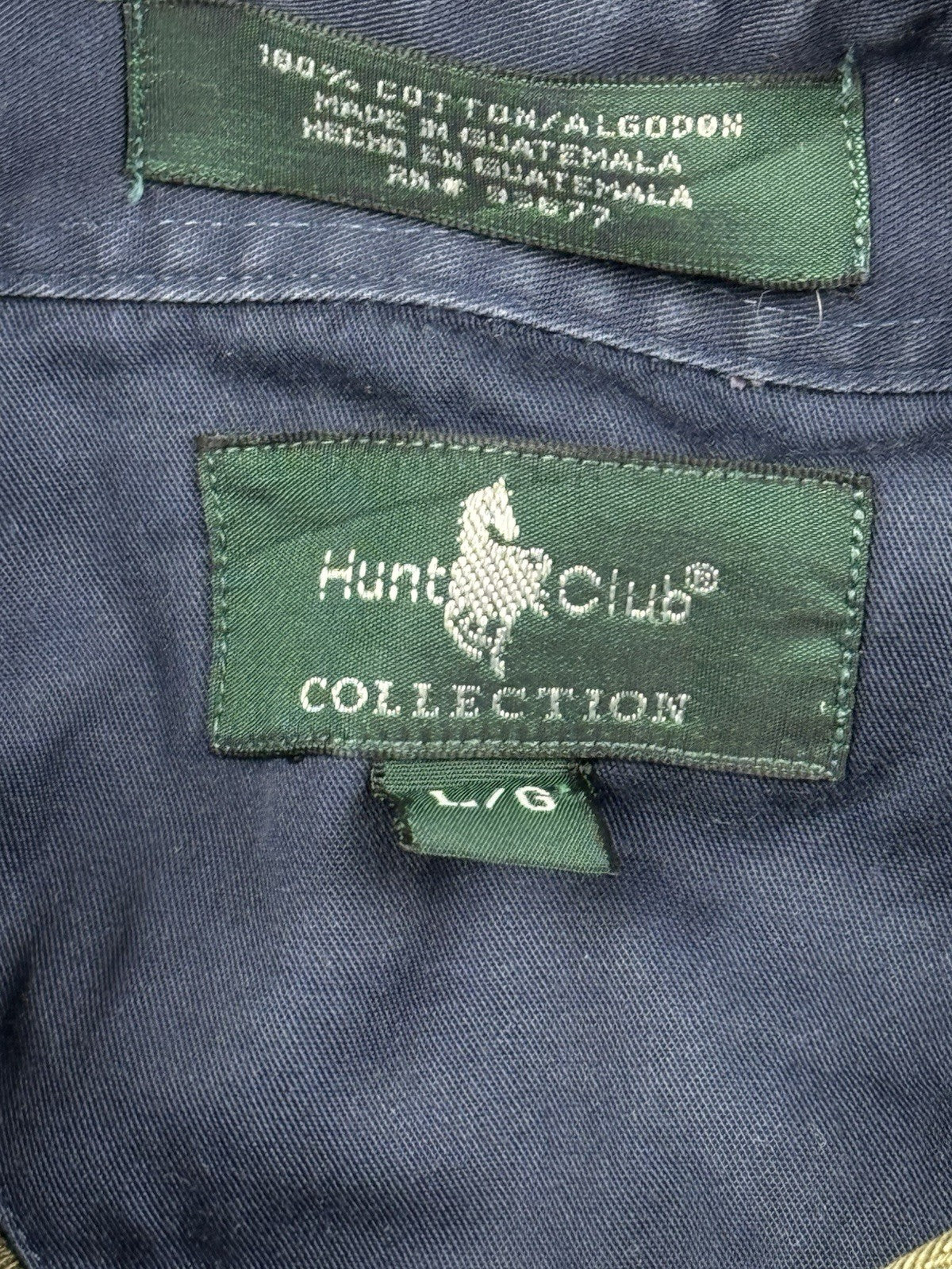 Hunt Club Retro Multi Striped Cotton Shirt Large