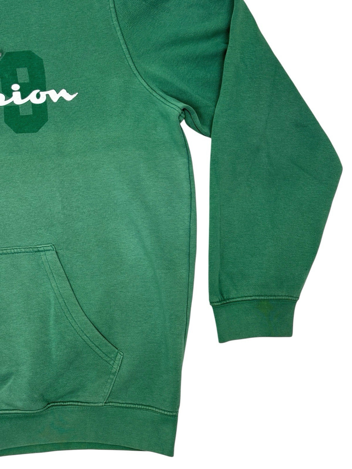 Champion Green Retro 1919 Hoodie Medium
