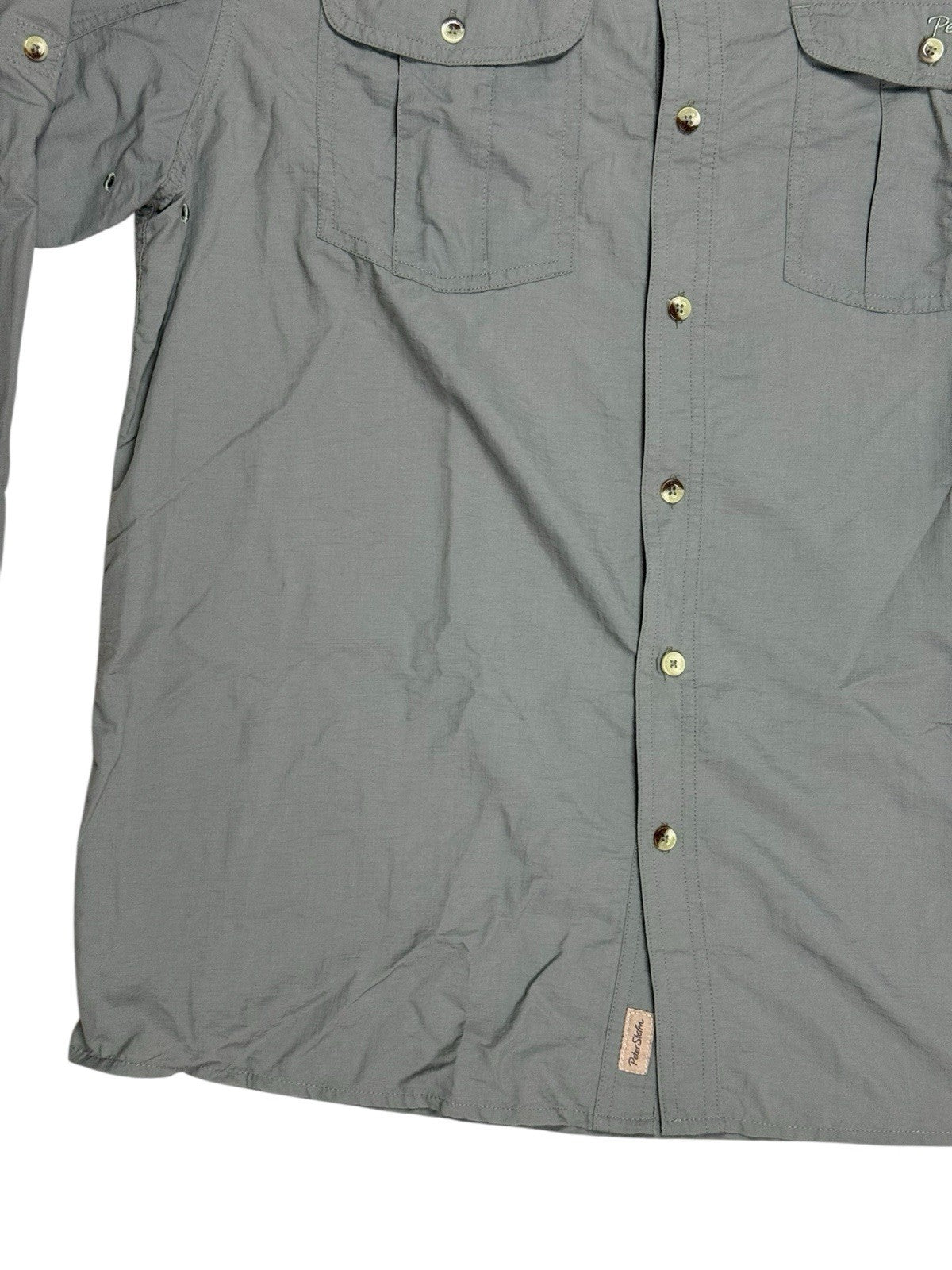 Peter Storm Green Nylon Shirt Large