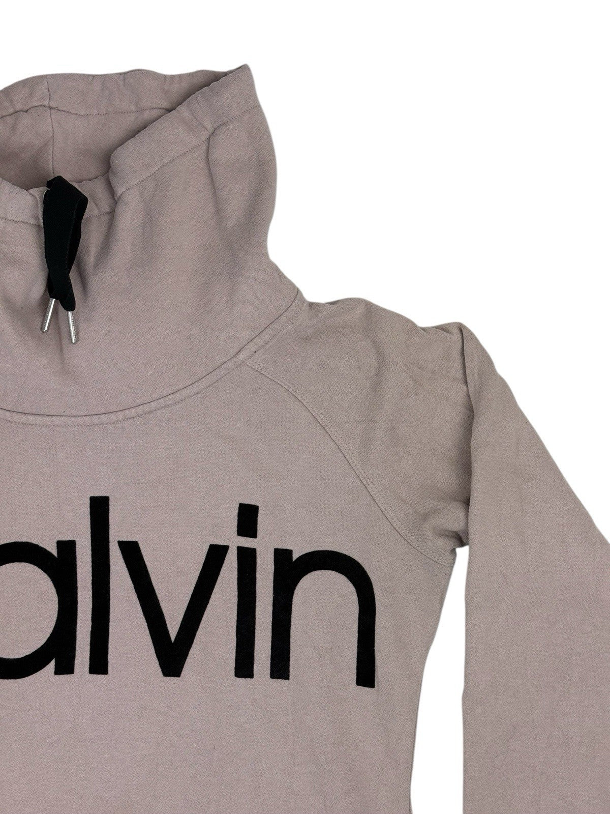 Calvin Klein Pink Performance High Neck Jumper Large