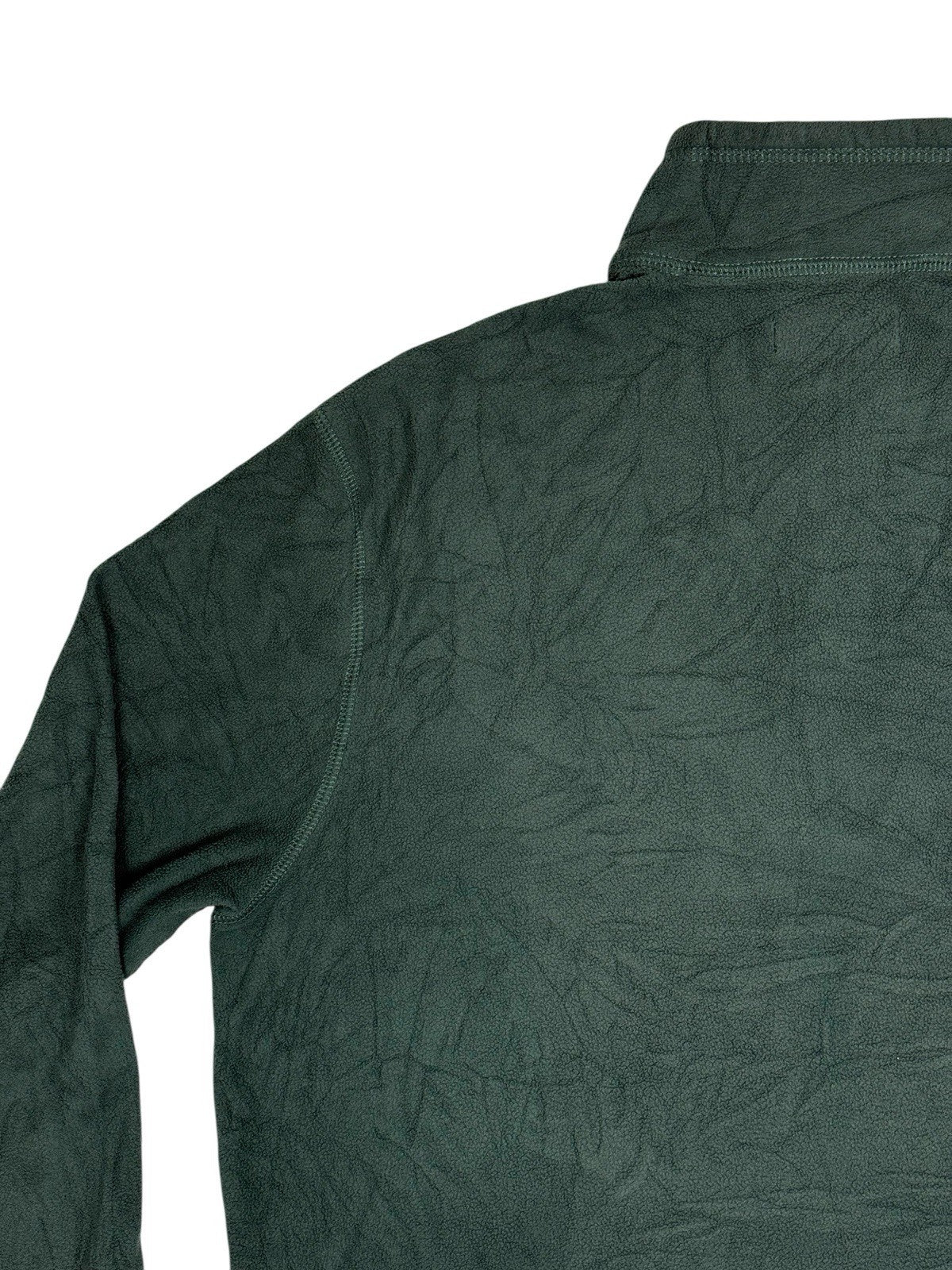 Chaps Green Quarter Zip Fleece Medium