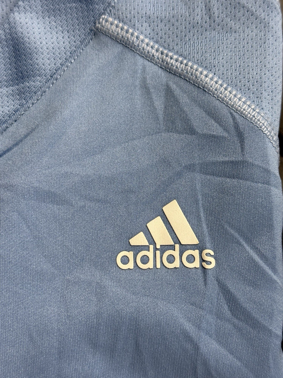 Adidas Blue Retro Training Top Medium