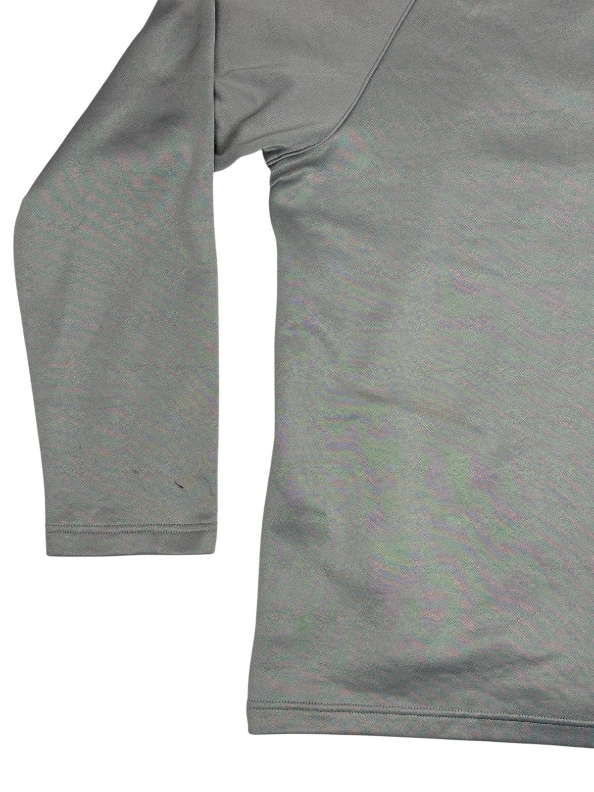 Nautica Competition Grey Quarter Zip Jumper Large