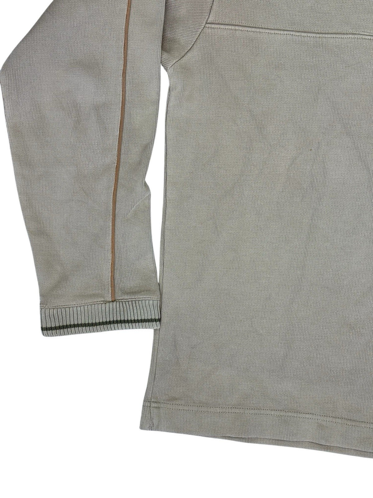 Nike Beige 1/4 Zip Fleece Lined Jumper XL