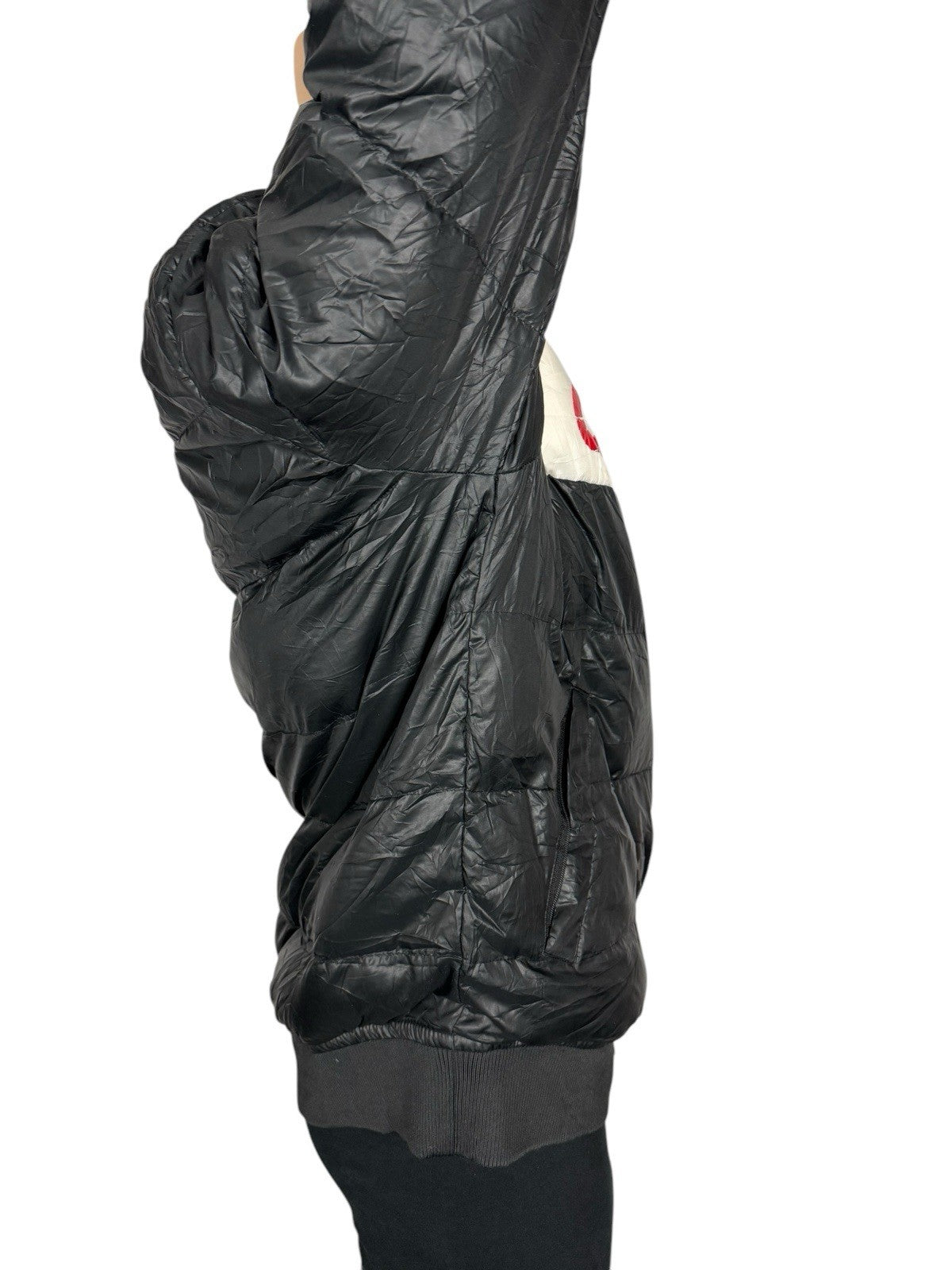 Adidas Firebird Black Down Jacket Medium