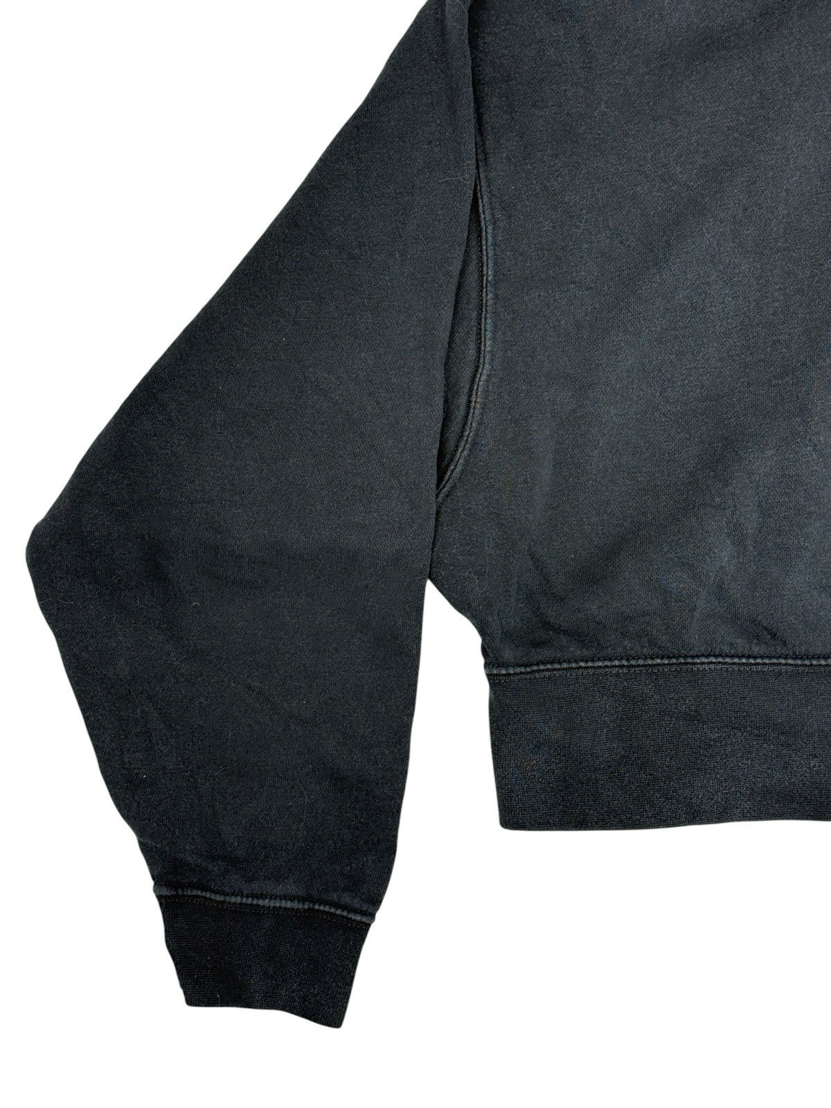 Nike Black Cropped Zip Hoodie Jacket XS