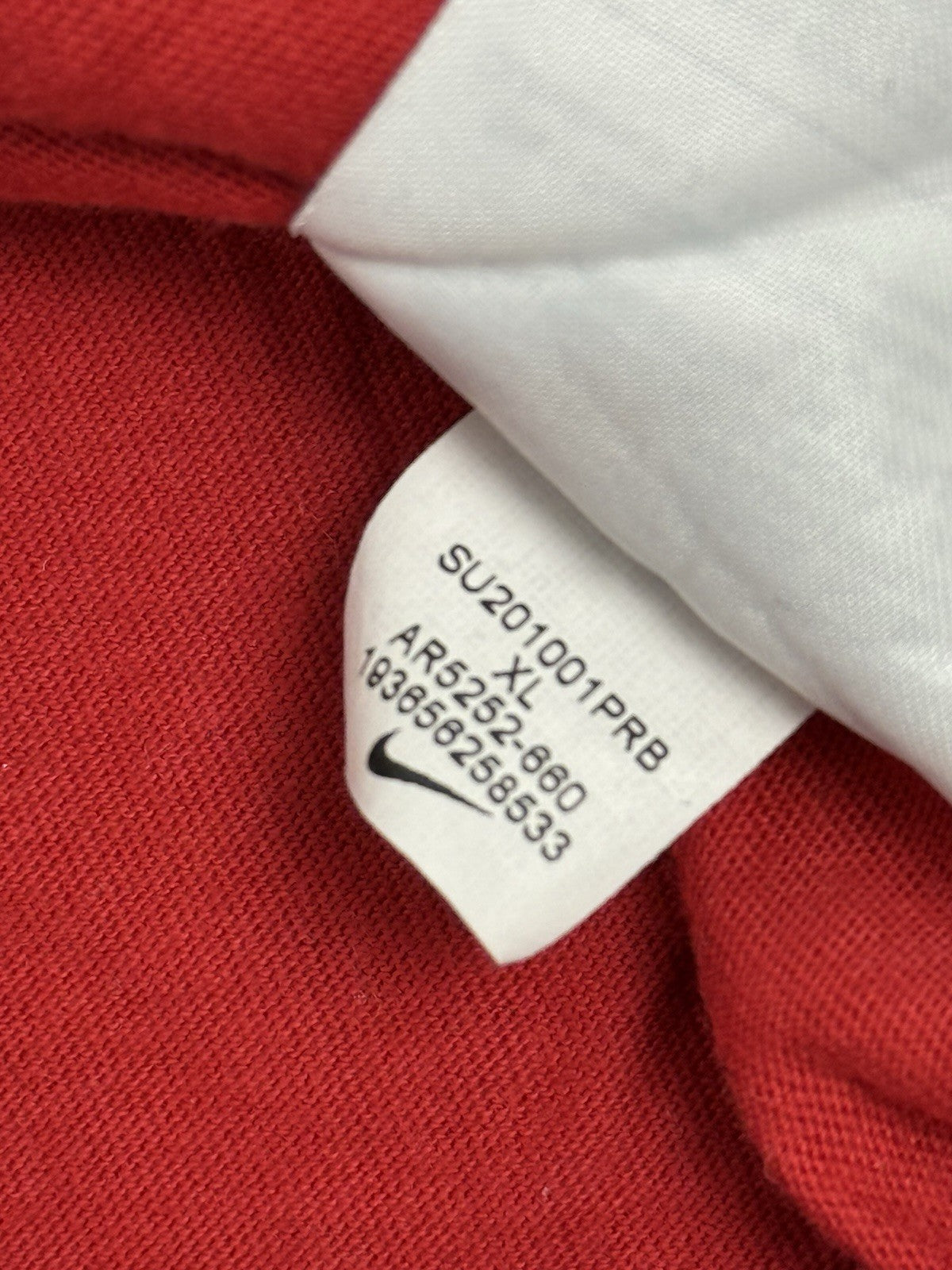 Nike Red Futura Icon Top Youth XL
