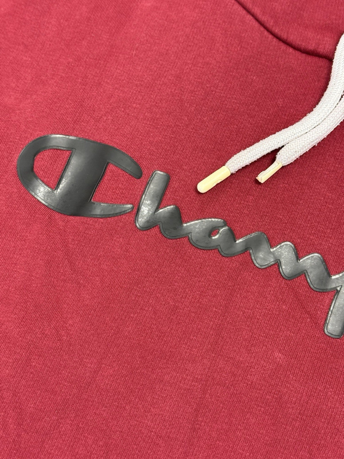 Champion Red Hoodie Small