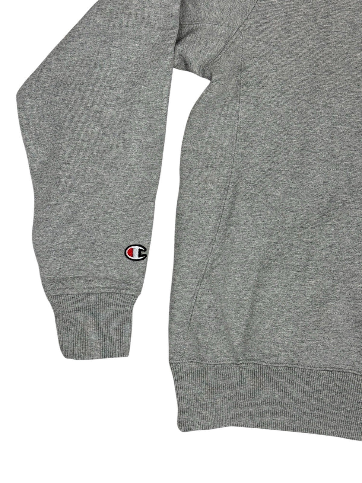 Champion Grey Reflective Logo Jumper Small