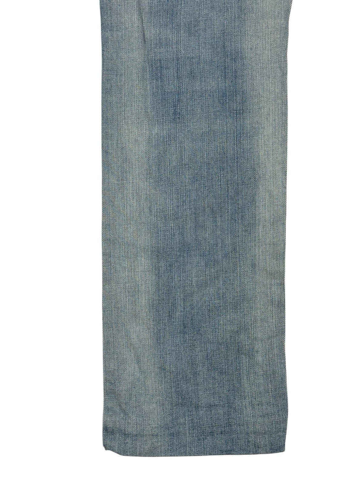 Levi's Blue Demi Curve Classic Straight Leg Jeans 27W 30L