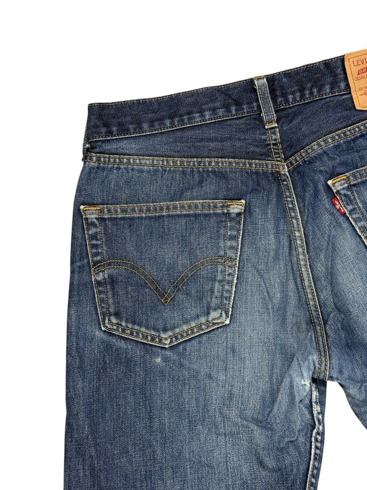 Levi's Blue 501 Jeans 32W 32L