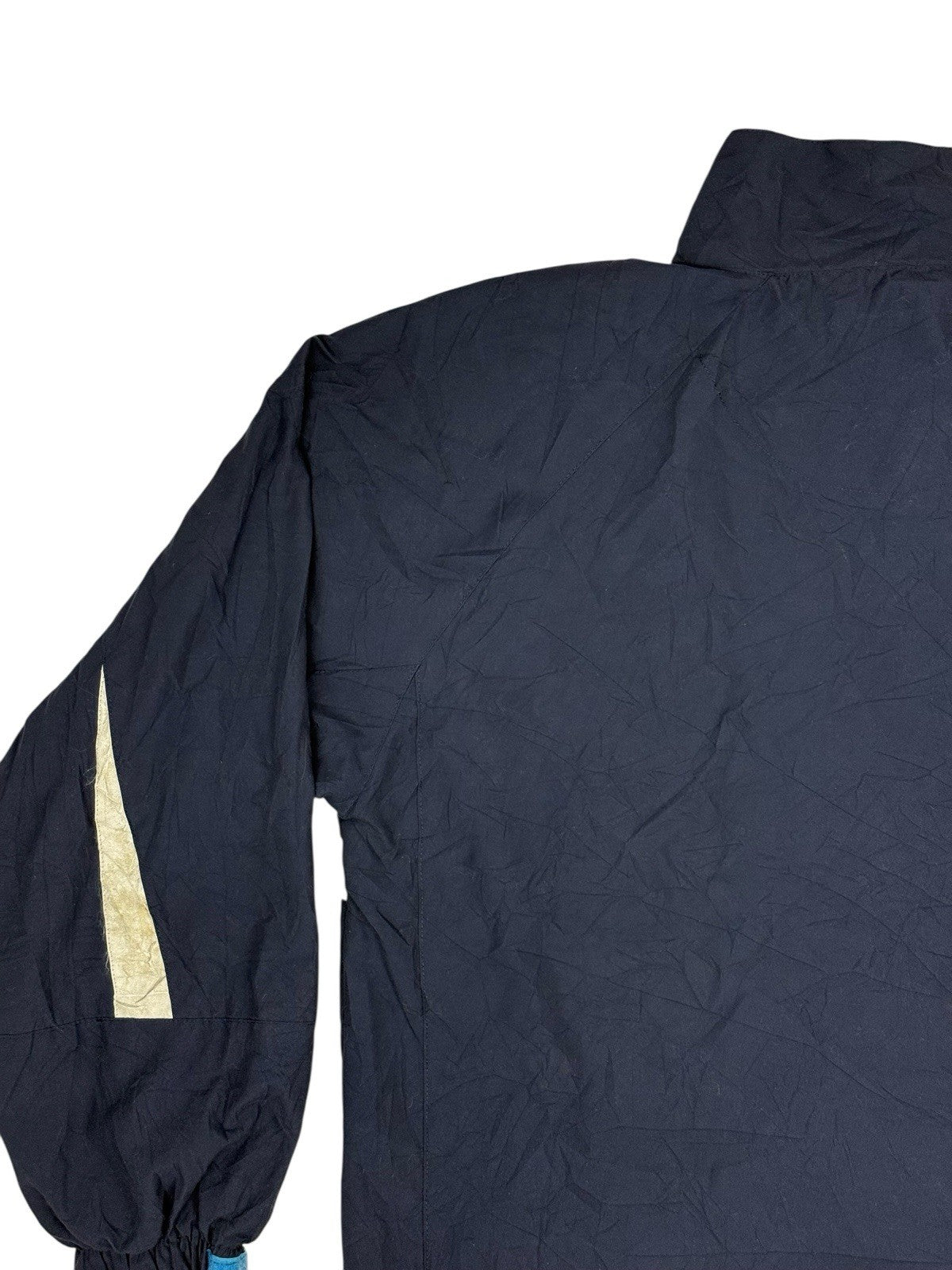 Champion Blue Vintage Zip Track Jacket Medium