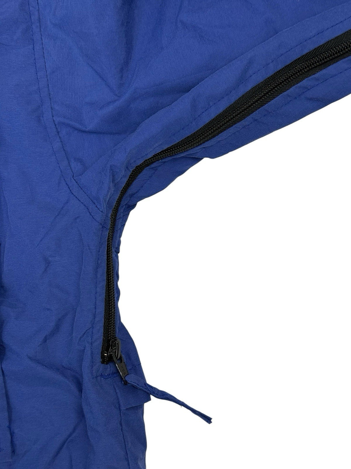 LL Bean Vintage Blue Sunbuster Zip Jacket Medium
