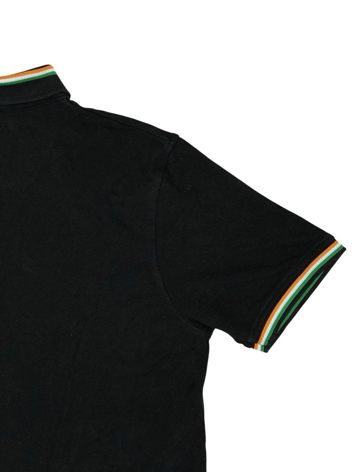 Celtic Football Club Black Cotton Polo Top Medium