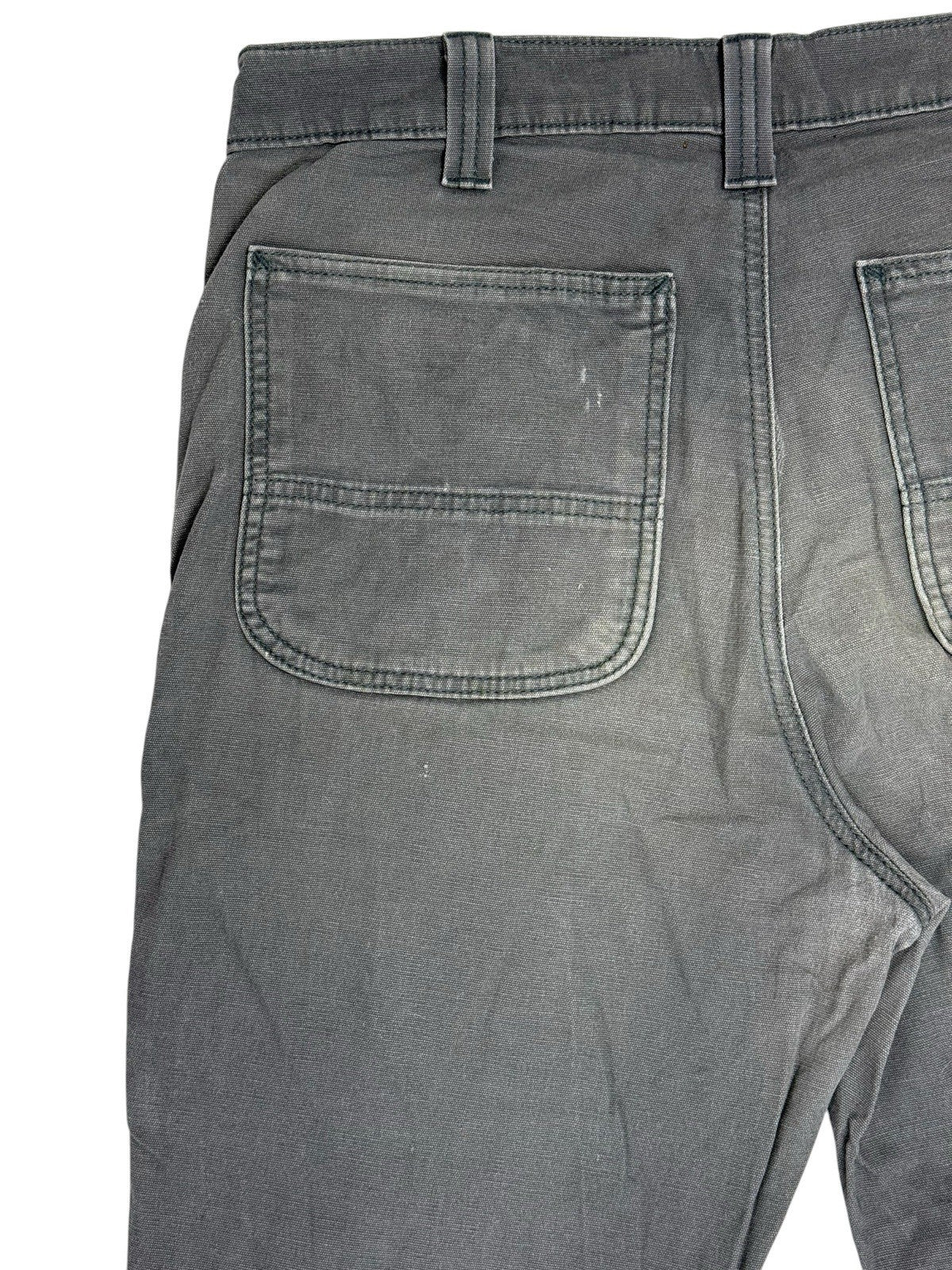 Carhartt Grey Straight Fit Rugged Flex Jeans 33W 34L