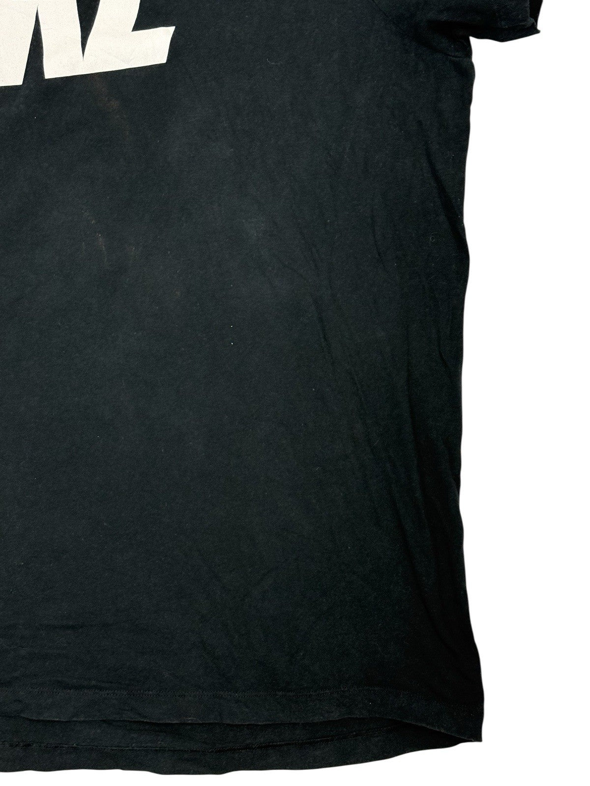 Retro Nike Black Big Logo Top 2XL