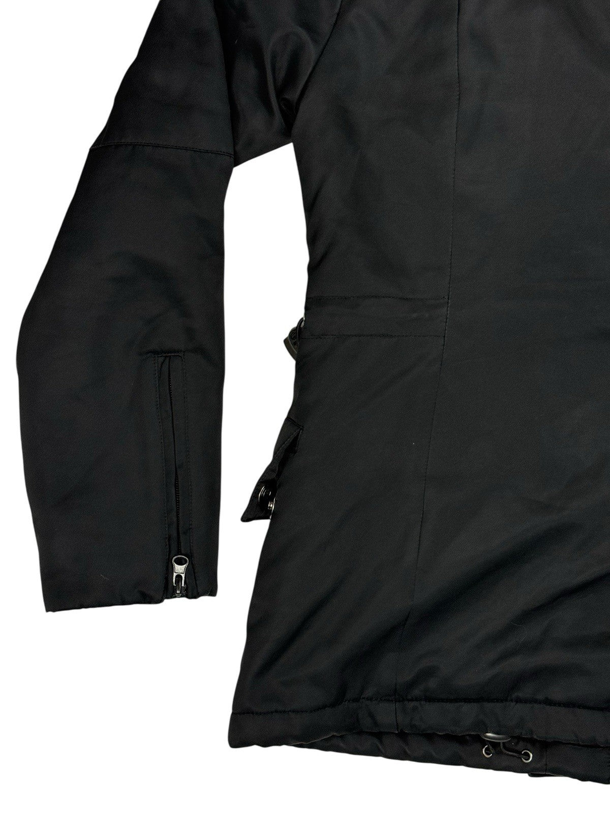 Sergio Tacchini Black Insulated Rain Jacket UK 14 (46)