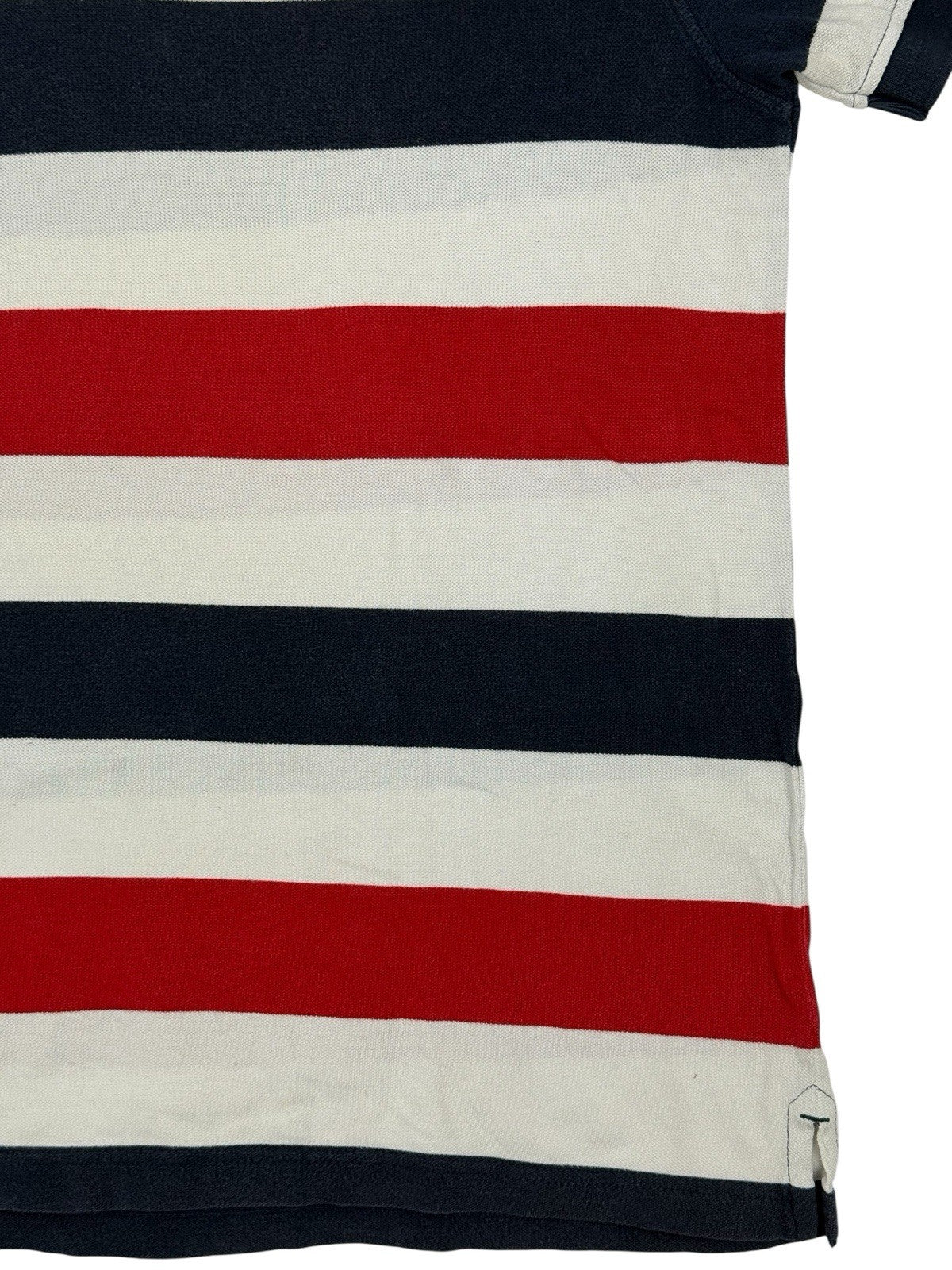 Tommy Hilfiger Retro Multicoloured Striped Polo Top XL