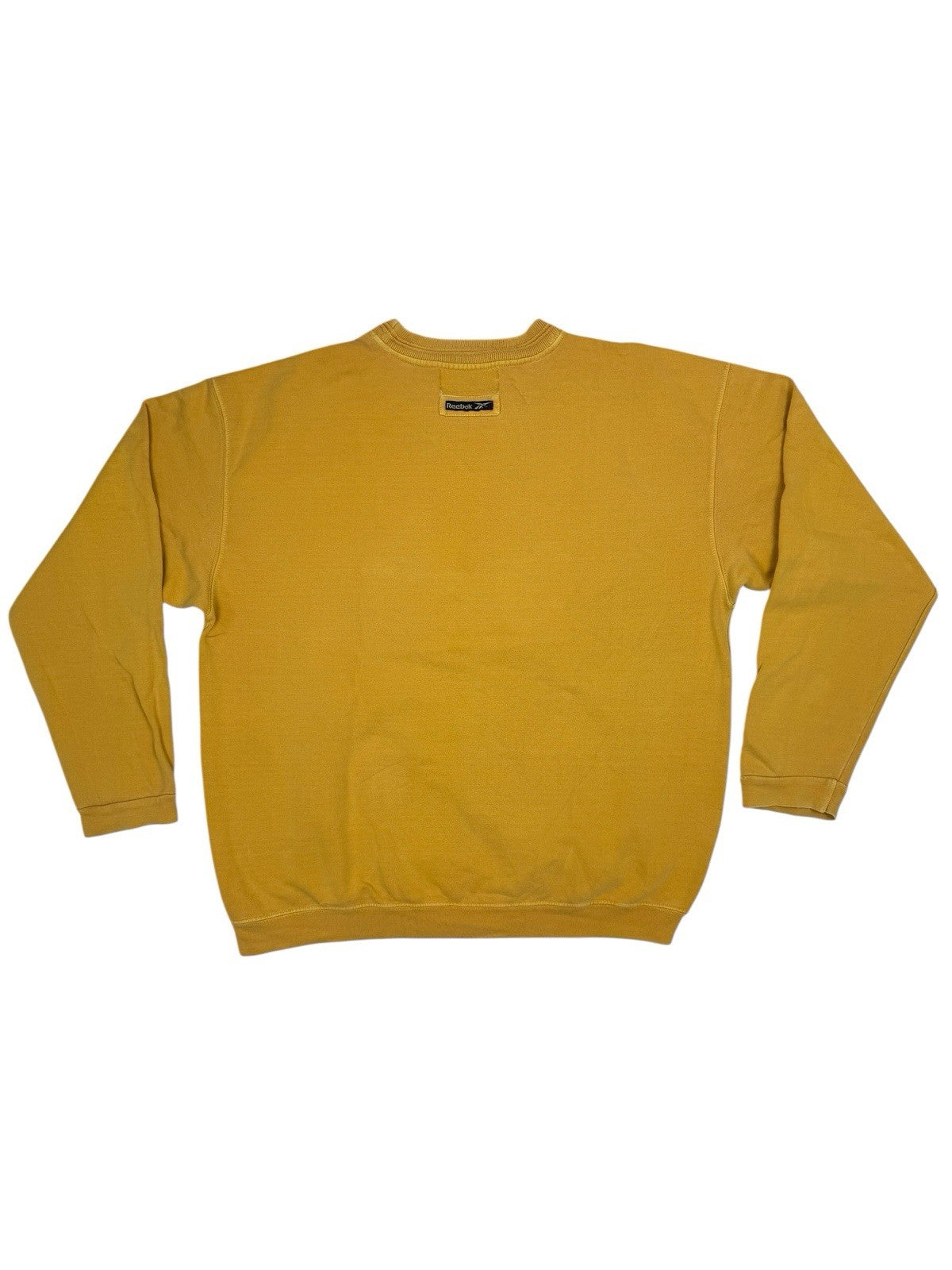 Reebok Vintage Yellow Embroidered Jumper XL