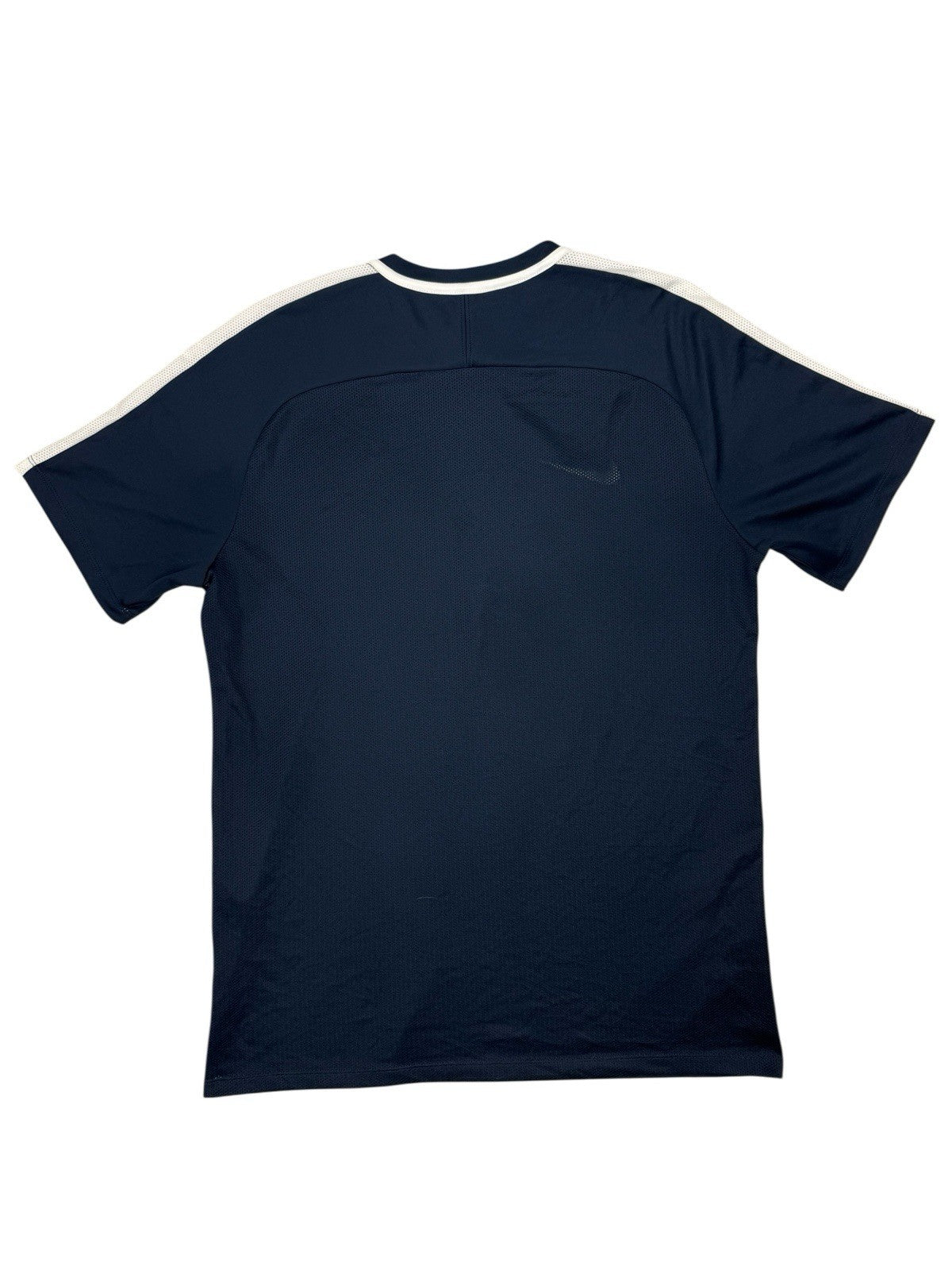 Nike Blue Dri Fit Polyester Mesh Top Large