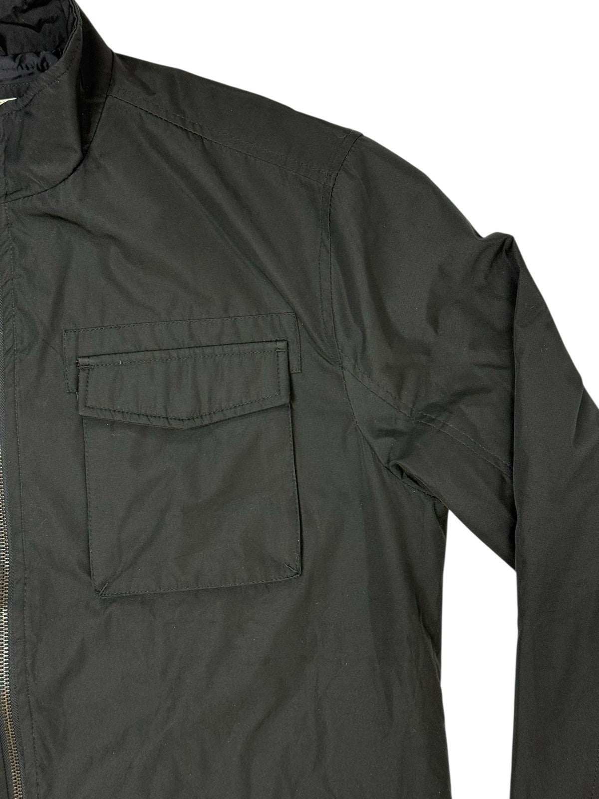 Stradivarius Black Insulated Bomber Jacket Large