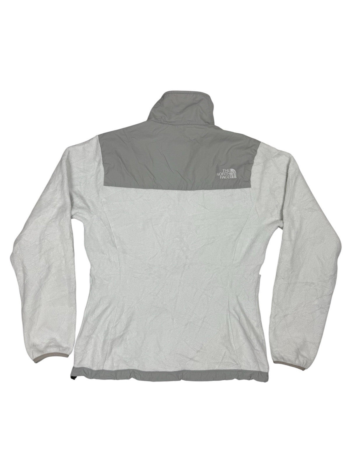 The North Face White Denali Fleece Zip Jacket Women's Small