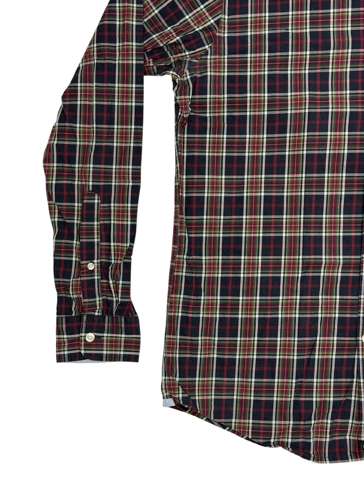 Dockers Multicoloured Plaid Cotton Collared Shirt Medium