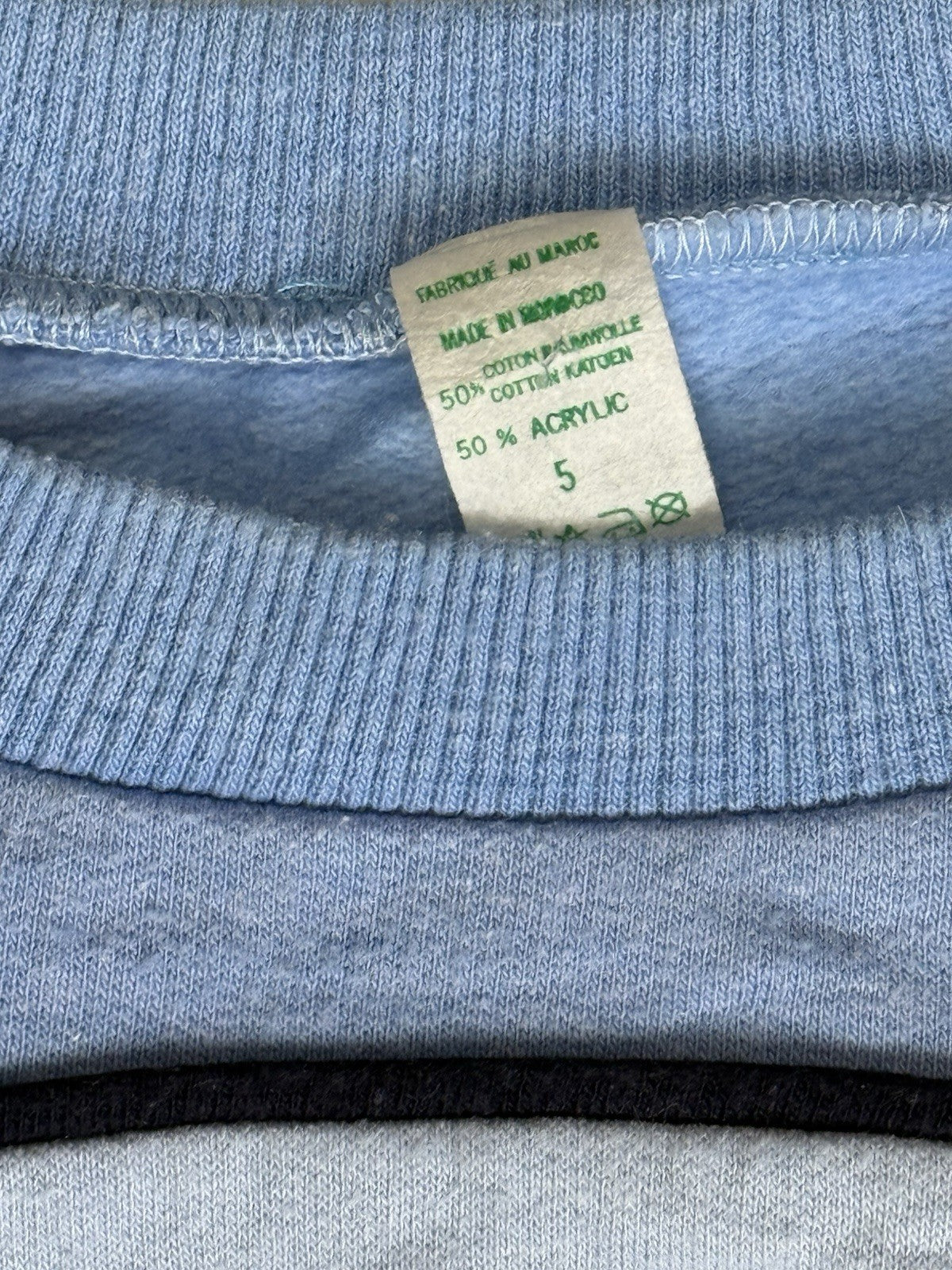 Vintage Blue NY Active Wear Jumper Large