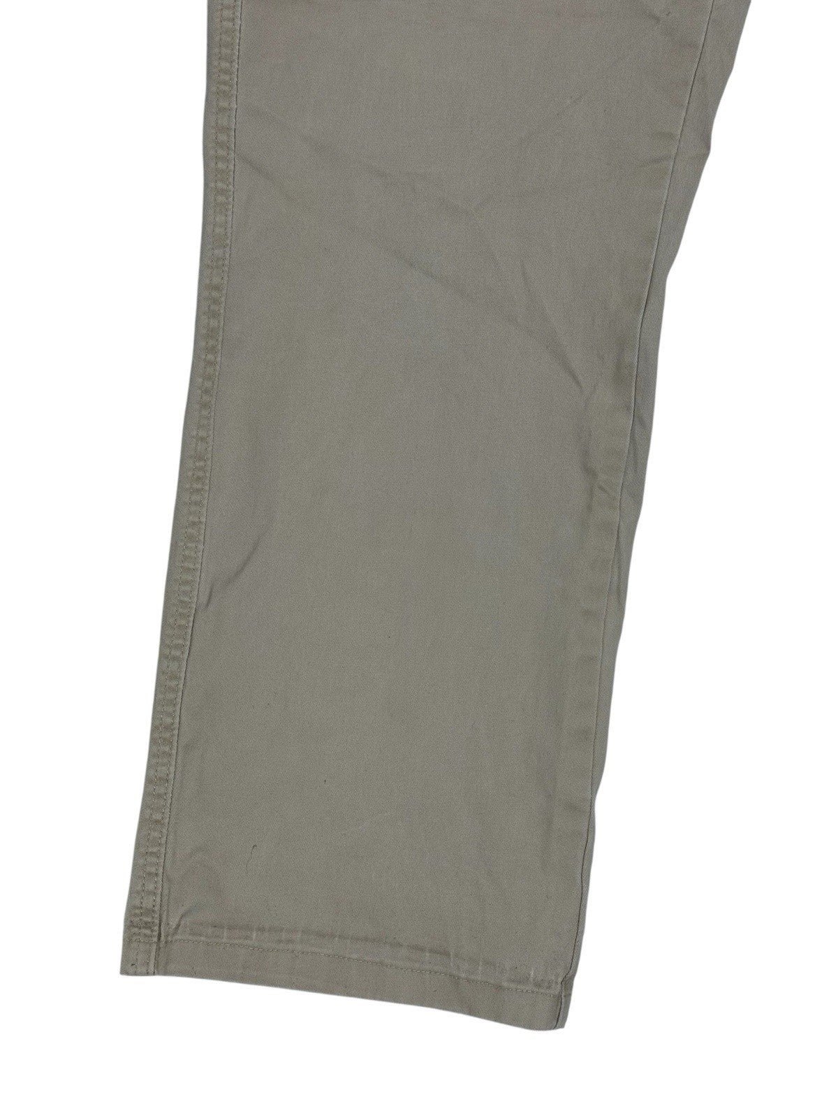Lee Beige Classic Fit Trousers 34W 27L
