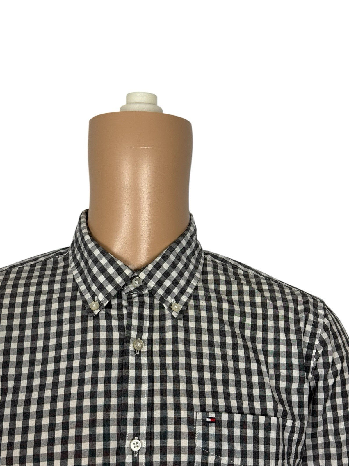 Tommy Hilfiger Grey Check Shirt Medium